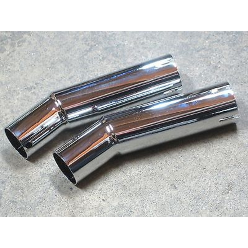 Triumph Hinkley bonneville exhaust extension adapters classic mufflers 2001 up