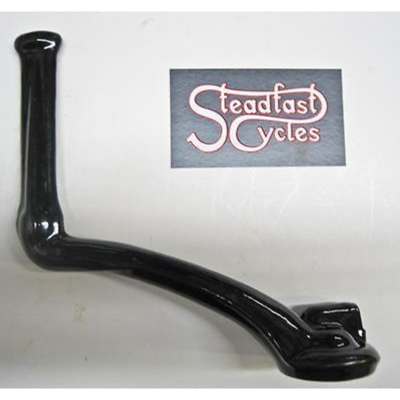 Triumph left footrest 82-6069 T120 unit 650 1963 to 1970 UK Made black