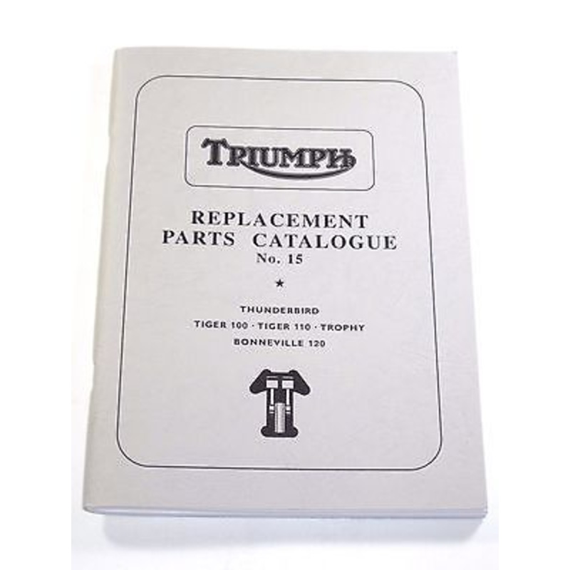 Triumph parts book 1959 500 650 UK Made