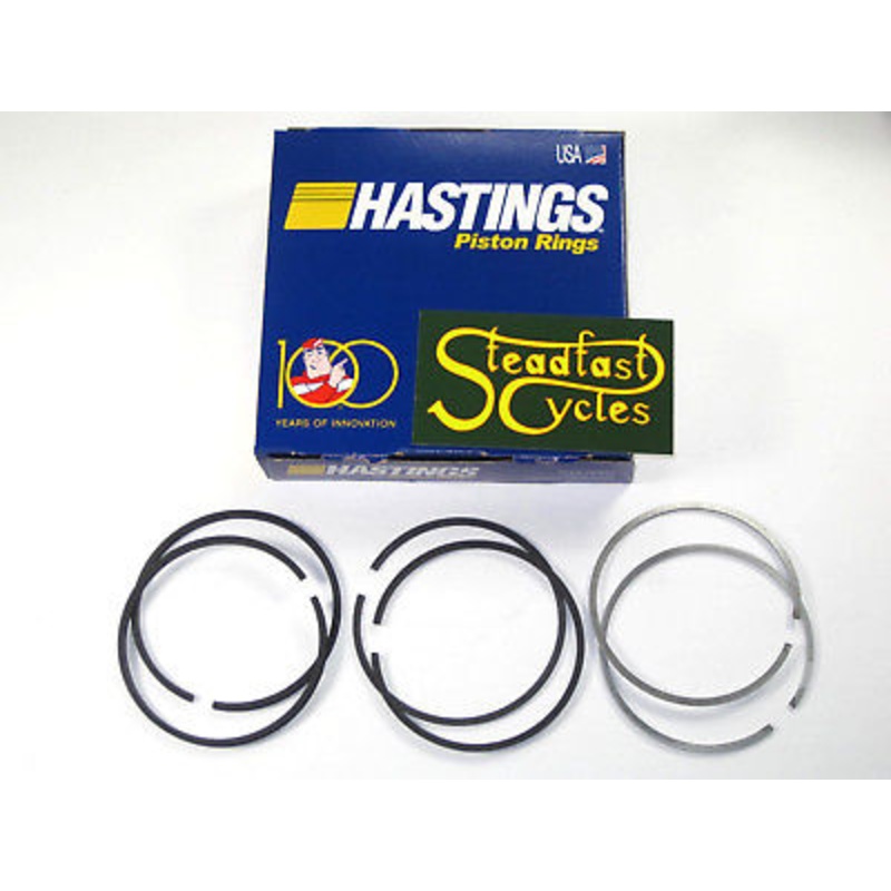 Triumph piston RINGS 650 twin Hastings STD standard ring set 1959 to 1972