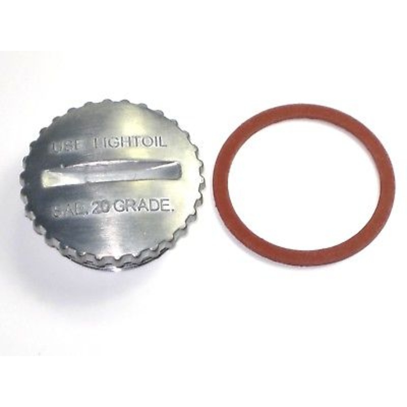 Triumph pre-unit primary cover & case filler plug oil fill inspection cap NT367