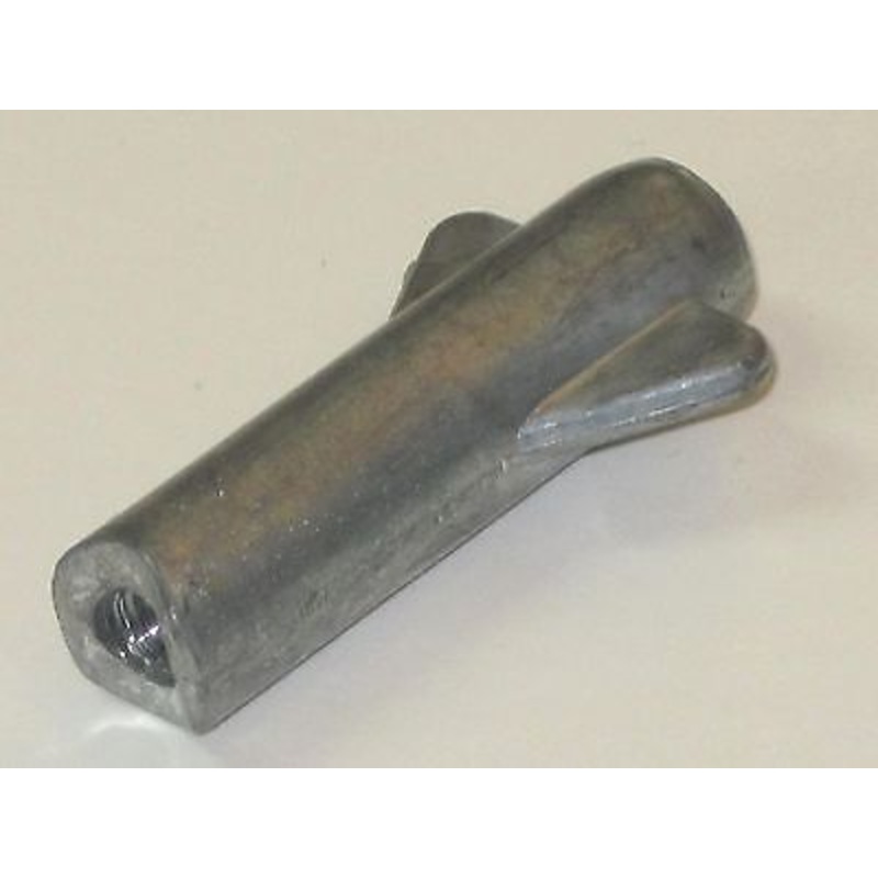 Triumph rear brake rod adjuster wing 28tpi nut 1969 70 71 72 73 74 UK 82-7387