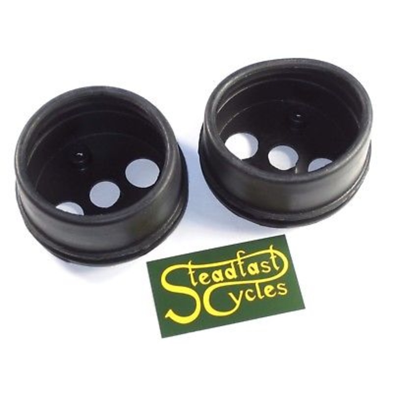 TRIUMPH Rubber speedo cup set tach boot cover Smiths boots gage cups 60-2600 T140