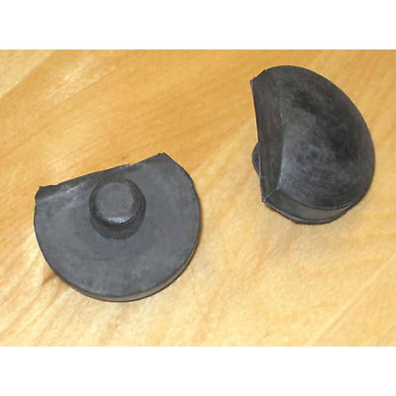 Triumph seat rubbers 2 buffers 82-4898 82-7835 F4898 rubber buffer UK MADE