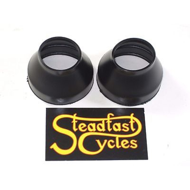 Andover UK Made NORTON 06-1115 fork gaiters boots Commando 750 850 short gaiter set