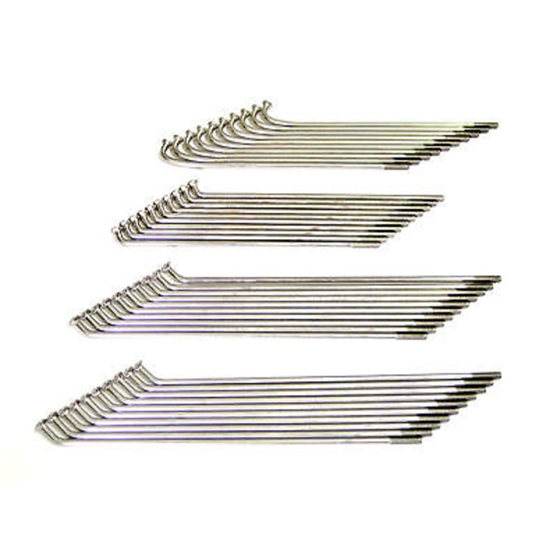 TRIUMPH Stainless Steel rear conical wheel spokes 19 1971 72 73 74 .250 nipples
