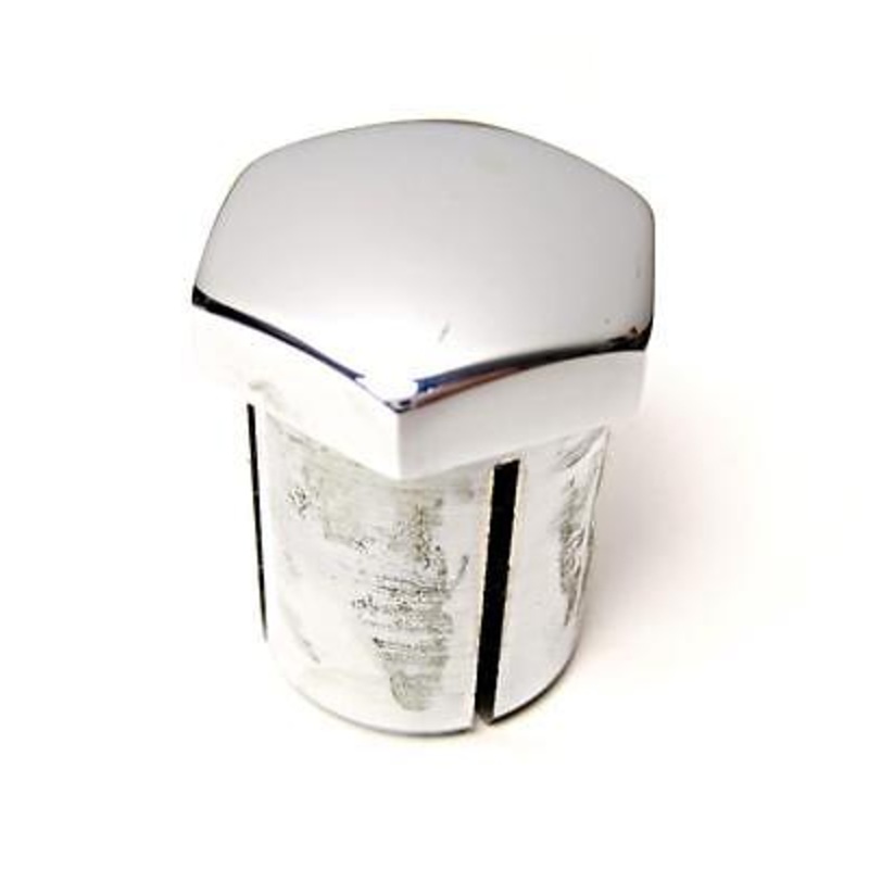 Triumph steering stem tree nut 97-4029 course thread 3/4 x 16 chrome UK Made