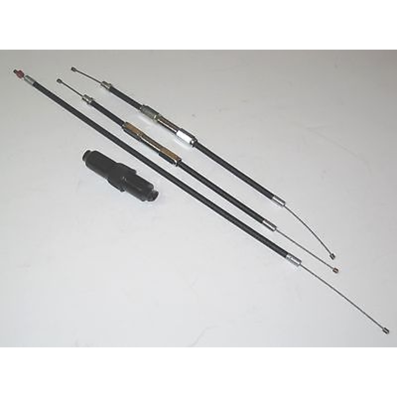 Triumph T140 air cable set assembly choke cables 60-4126 Barnett carb 1973 to 78