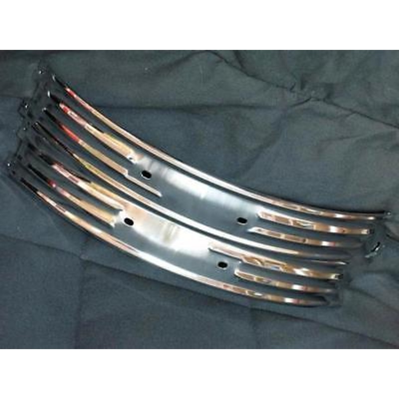 Triumph tank band 1952 53 54 55 56 pre-unit 4 gallon left right chrome 82-3281/2