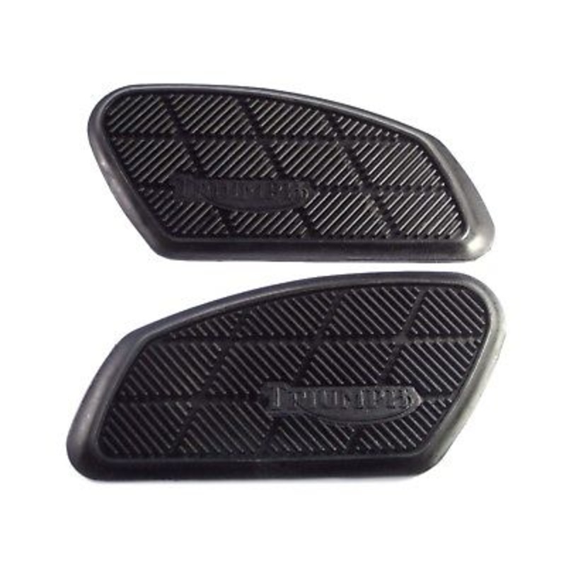 TRIUMPH tank rubber 1968 to 74 T100 T120 TR6 kneepads kneepad 82-8192 82-8193