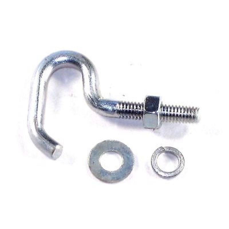 Triumph tank strap chrome clip trim fastener hook screw with nut 83-0008 650 500