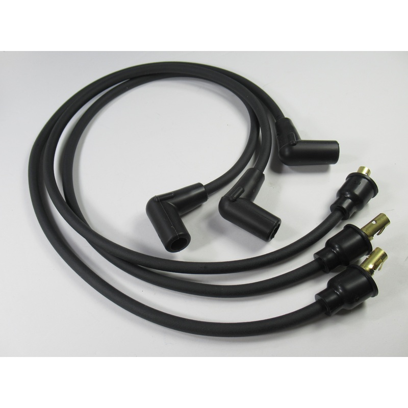 Triumph Trident copper spark plug wire set T150 T160 1969 to 1975 triple A75 wires