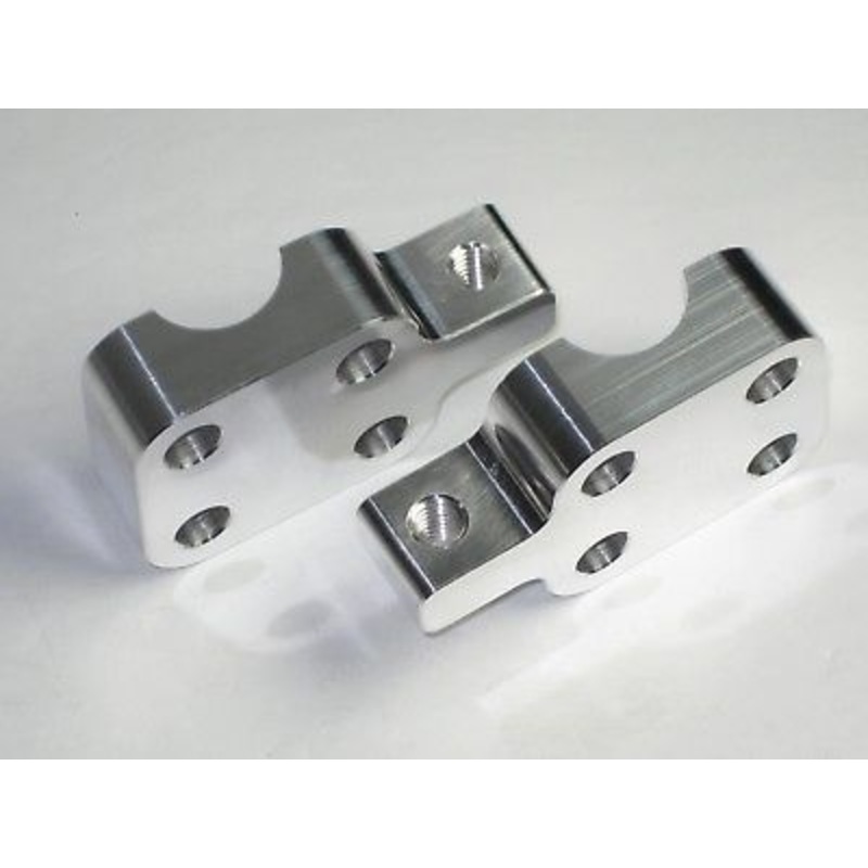 Triumph wheel SPINDLE axle CAPS T140 T150 T160 disc brake billet 97-4456 97-4457