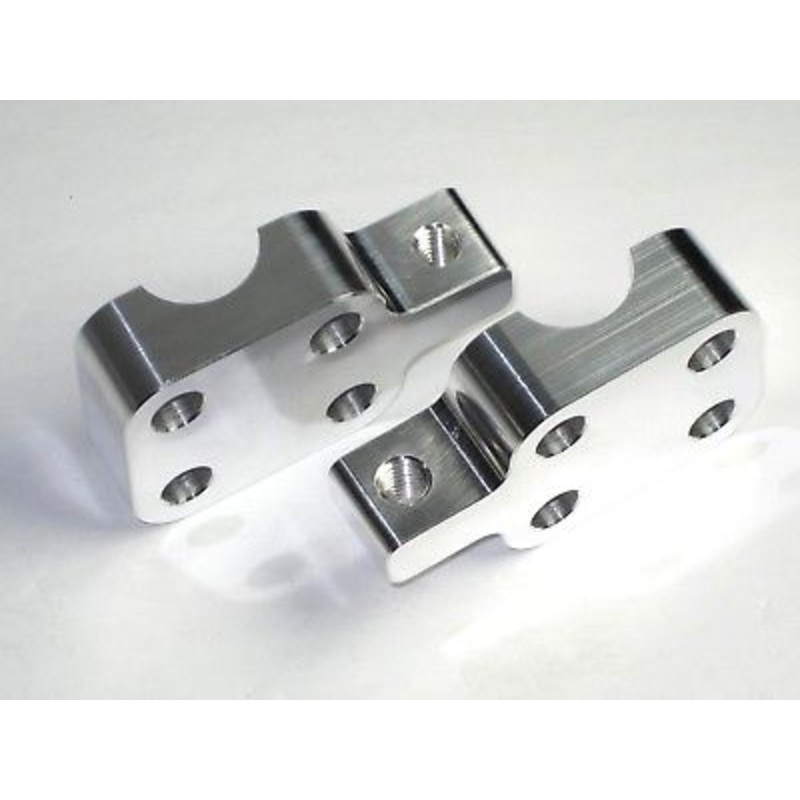 Triumph wheel SPINDLE fork CAPS 1973 74 75 76 77 78 79 80 disc brake billet T140