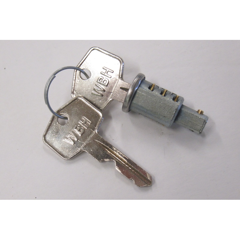 Tumbler and key Lucas # 54335169 genuine new Triumph Norton BSA ignition 2 keys