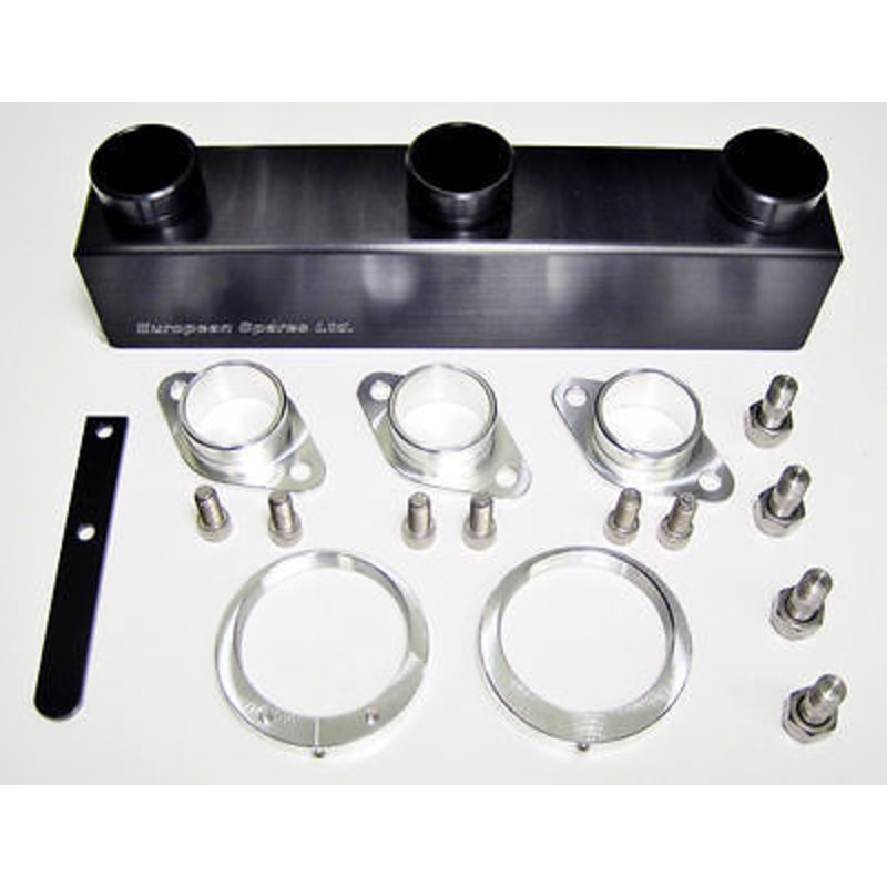 Twin Carb Manifold Kit T150 Triumph BSA Trident triple 1969 70 71 72 73 74