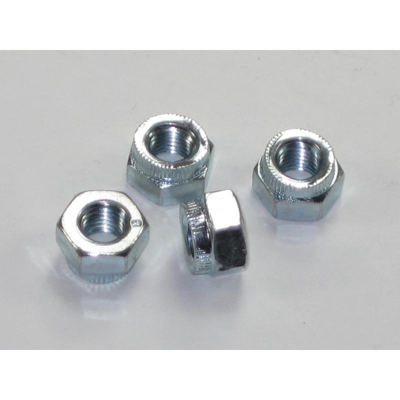 14-1201 clevlock nut set of 4 Triumph BSA 1/4-28 stock
