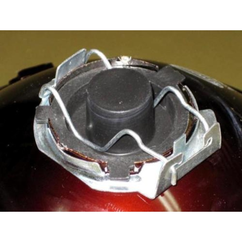 7 178mm round headlight glass lens light Harley Triumph Norton BSA head lamp