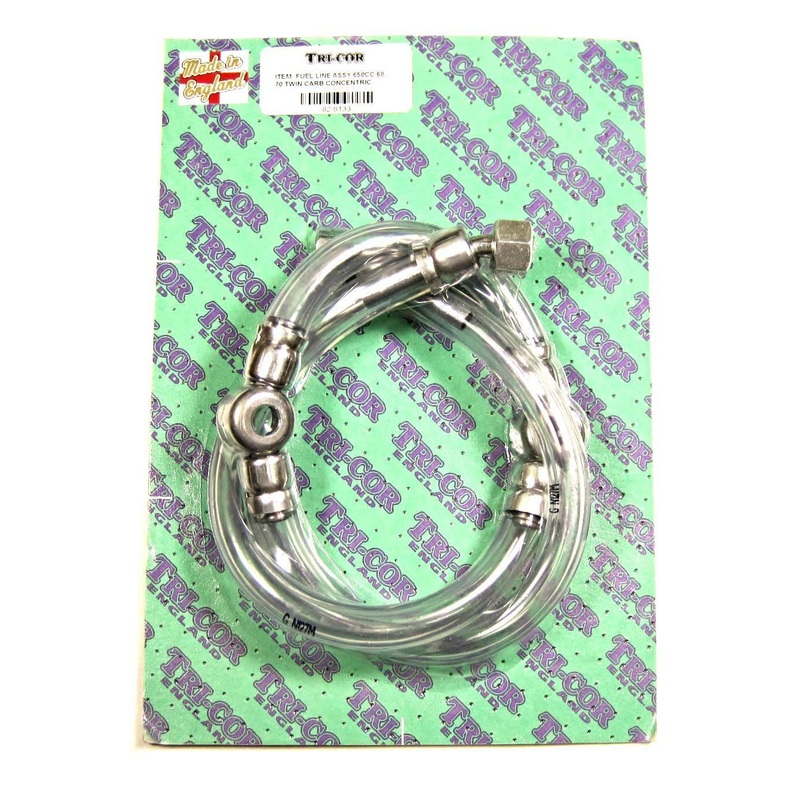 Fuel Line Assembly 650 Triumph 1968 1969 & 1970 82-8133 UK MADE for Amal 930 626