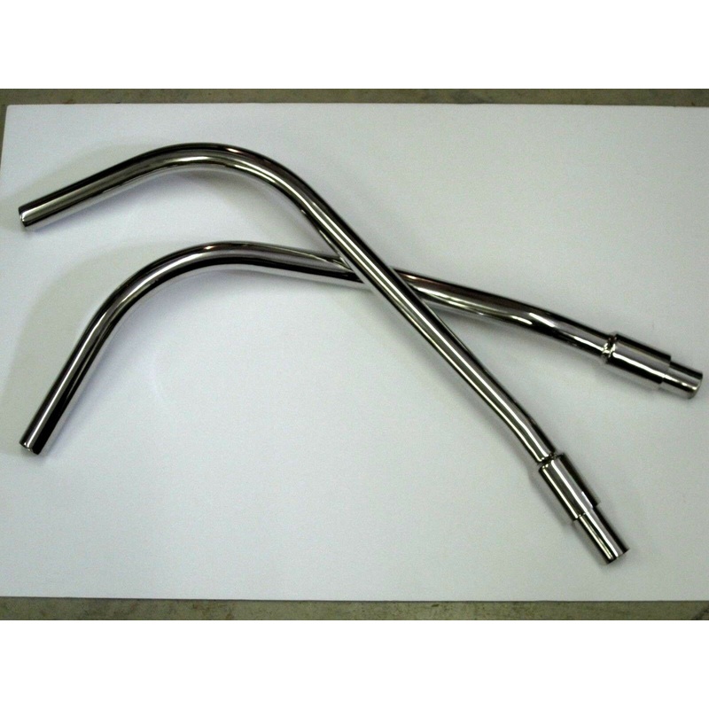 T150 Exhaust pipe set 1971 & 1972  71-3851 71-3853 Trident 71-2451/53 pipes 1 1/2
