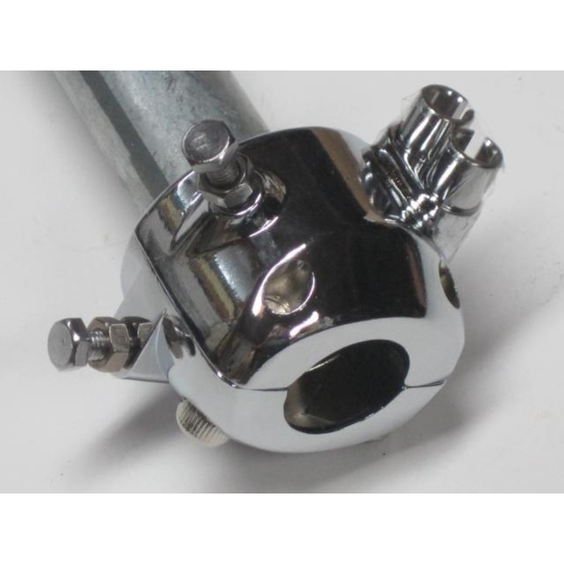 TRIUMPH 7/8 Dual pull Throttle polished chrome BSA Bonneville T120 2 carb