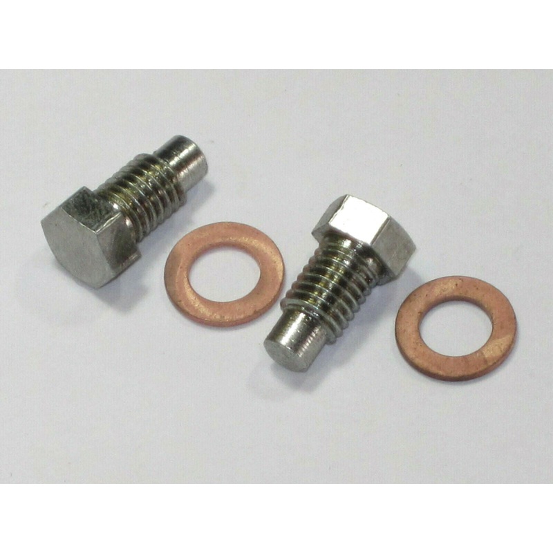 Triumph lifter block screw copper washer tappet guide block bolt 97-0200 E2441 *