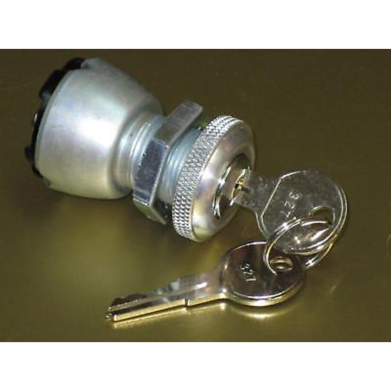 universal ignition switch on off on 3 position with key 3 screw terminal 3/4 OD