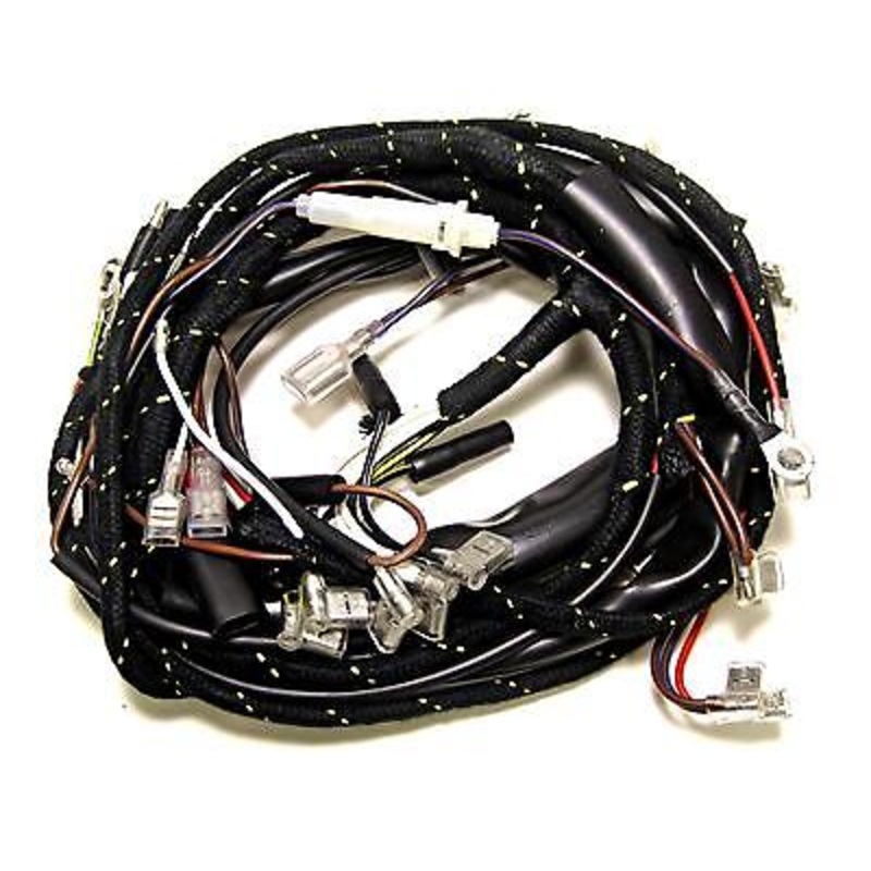 Wire harness cloth covered Triumph 1969 1970 UK Made 650 500 T100 T120 TR6 Twin