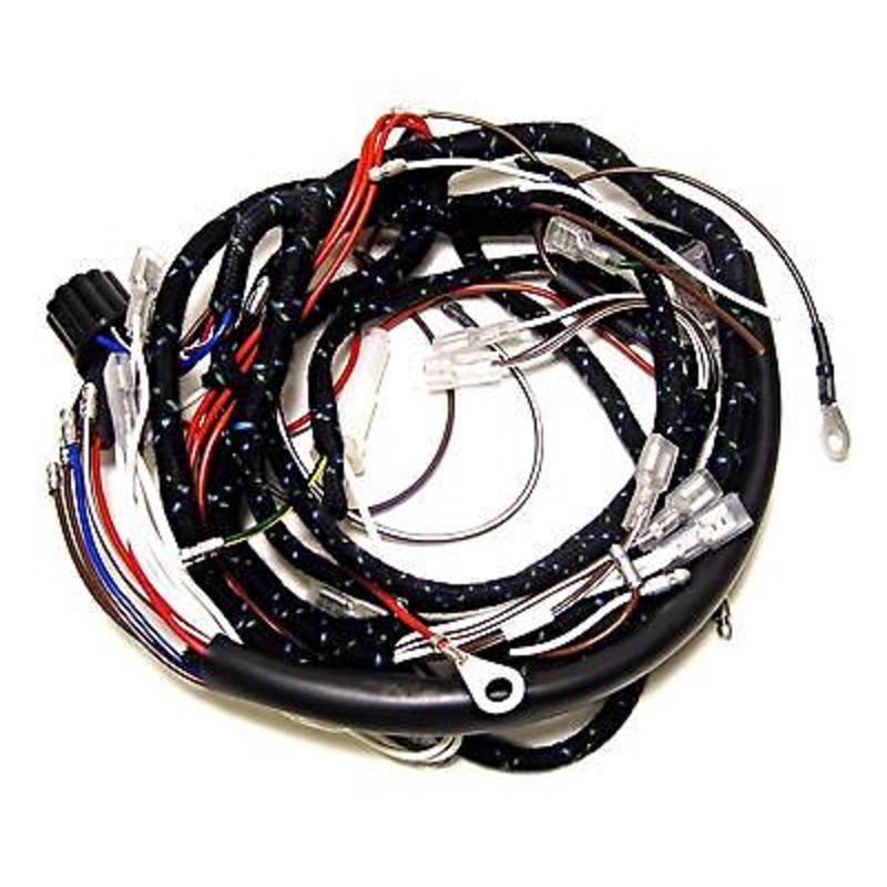 Wire harness cloth Triumph 1966 T100 T120 12V 12 volt UK Made Lucas # 54934815