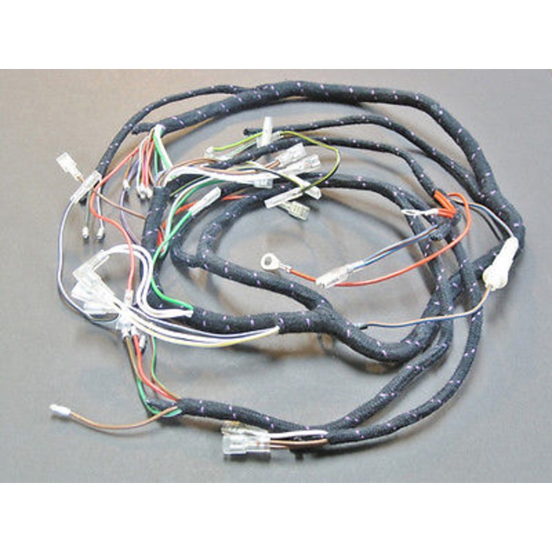 Wiring Harness main wire 1971 72 Triumph T120 TR6 BSA A65 UK Made cloth covered