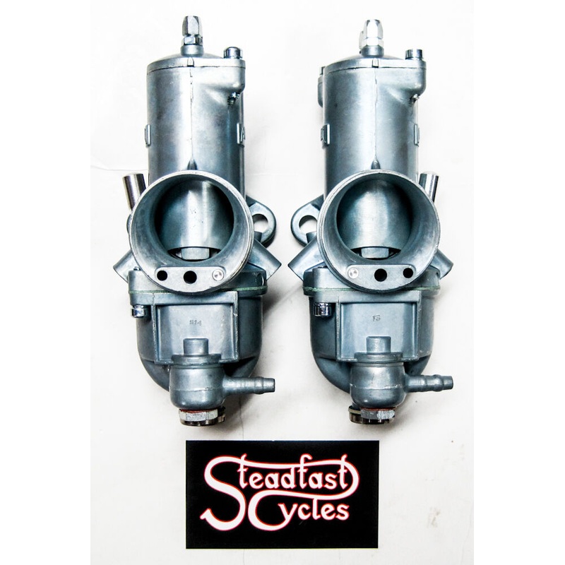 Amal 932 Premier Carbureter Set 32mm pair left right carbs L932 R932 Triumph BSA