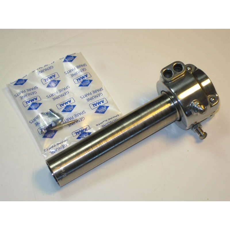 Amal dual pull carb throttle for 1 handlebars UK Made machined alloy