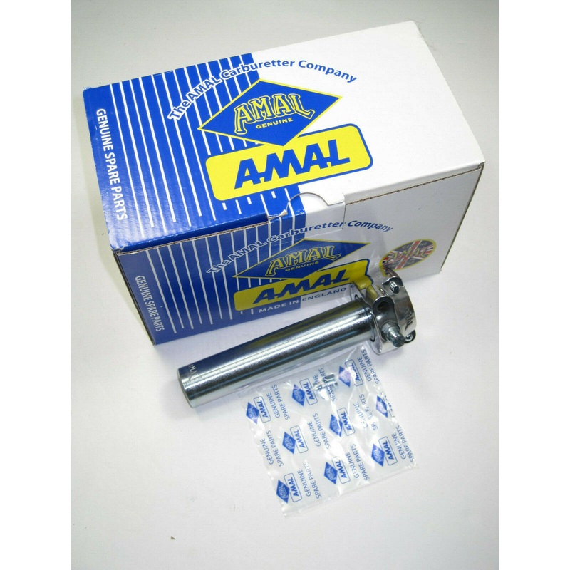 Amal single pull carb throttle 7/8 Triumph Norton BSA UK Made machined alloy