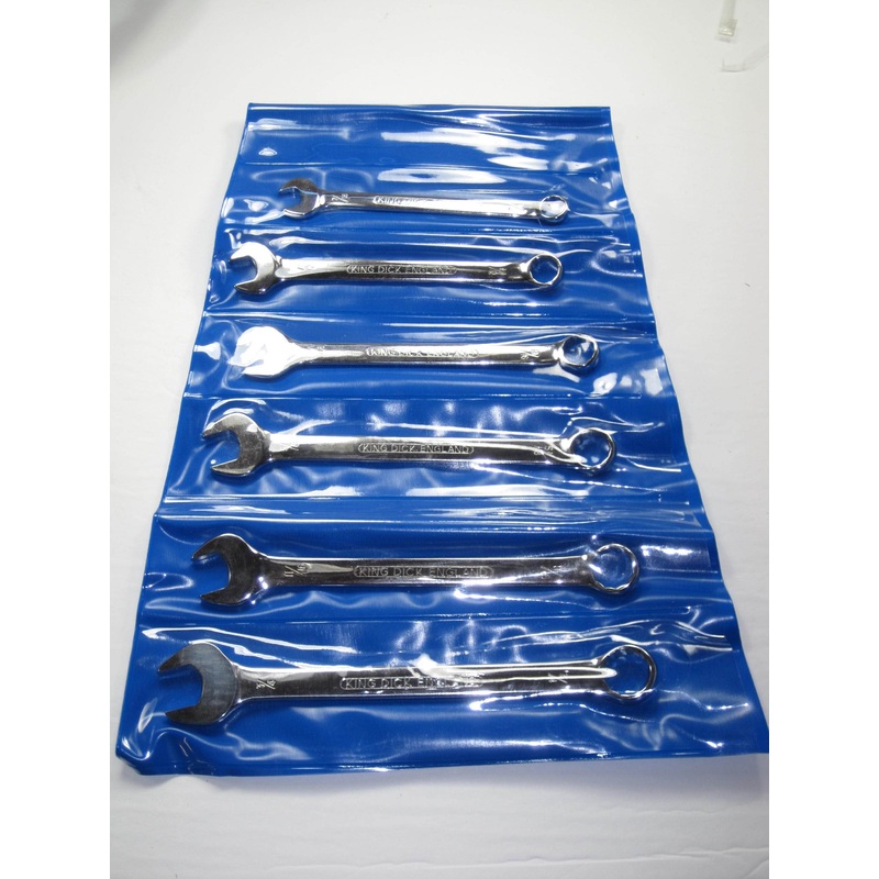 King Dick AF 6 piece wrench set SAE combination wrenches tools Across the Flats