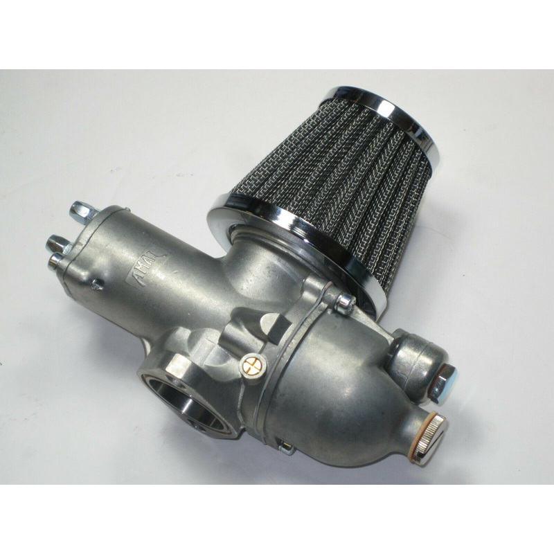 Short cone air filter for Amal 900 series Triumph BSA Pod filter low profile
