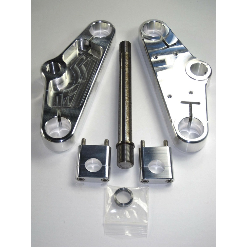 T140 Triple tree fork yoke Kit Bonneville 1973 74 75 76 77 78 79