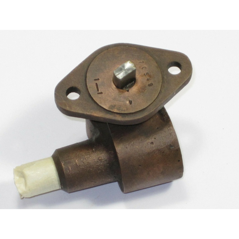 Tach drive gear box Smiths cast brass 70549-1/1 complete assembly 1 to 1 ratio * !