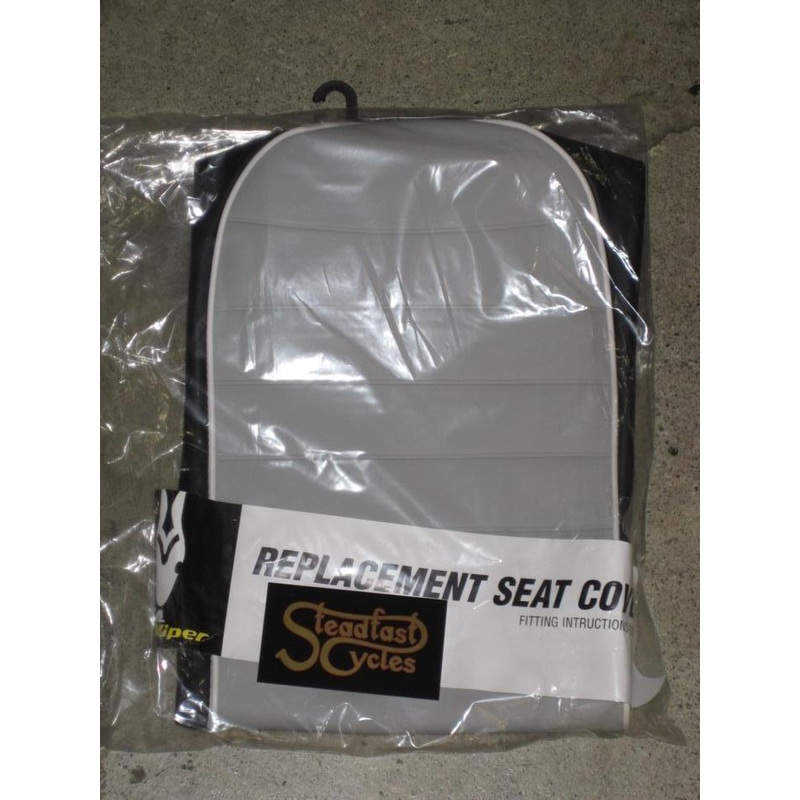 Triumph 650 500 replacement seat cover 1967 1968 grey top T120 T100 UK Made 82-7777