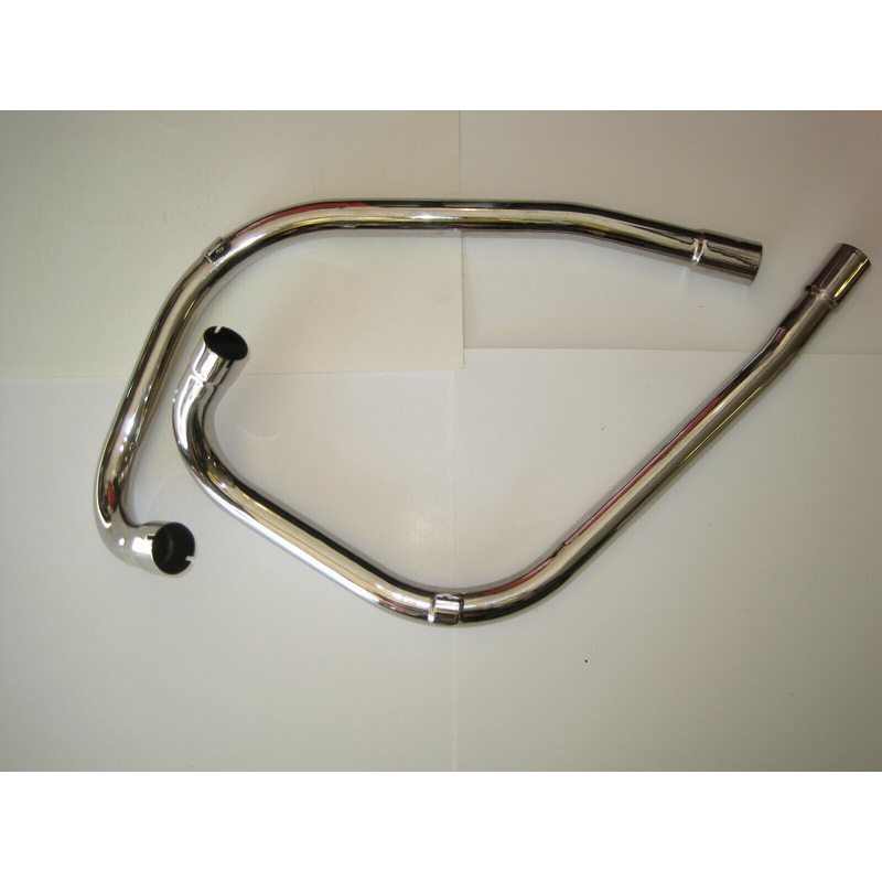 Triumph exhaust header pipes 1958 & 59 T110 TR6 T120 NEW UK Made 70-3628 70-3632