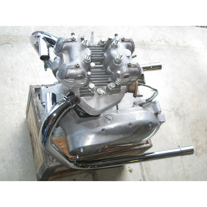 Triumph header pipes 70-9363 70-9364 NEW exhaust pair crossover spigots