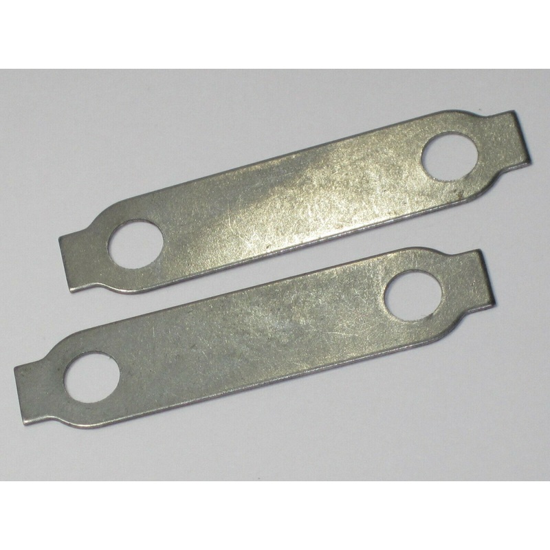 06-7534 Norton nut 2 RETAINING PLATES set LOCKING PLATE D12/929 NMT2032