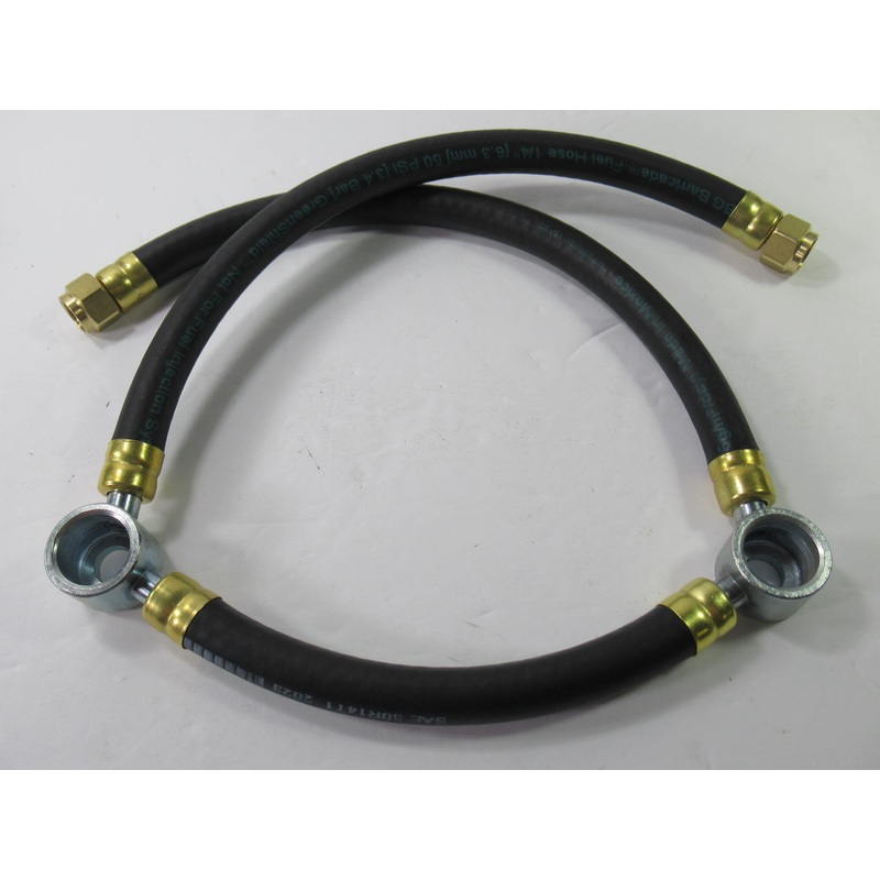 BSA A65 Fuel line assembly complete A50 dual carb 1968 69 70 71 Concentric Amal