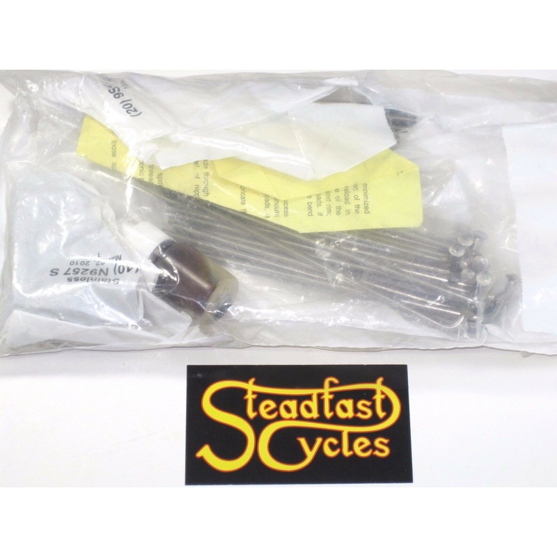 BSA A65 Spitfire & DBD GS Front drum wheel spokes 19 190MM racing hub * !