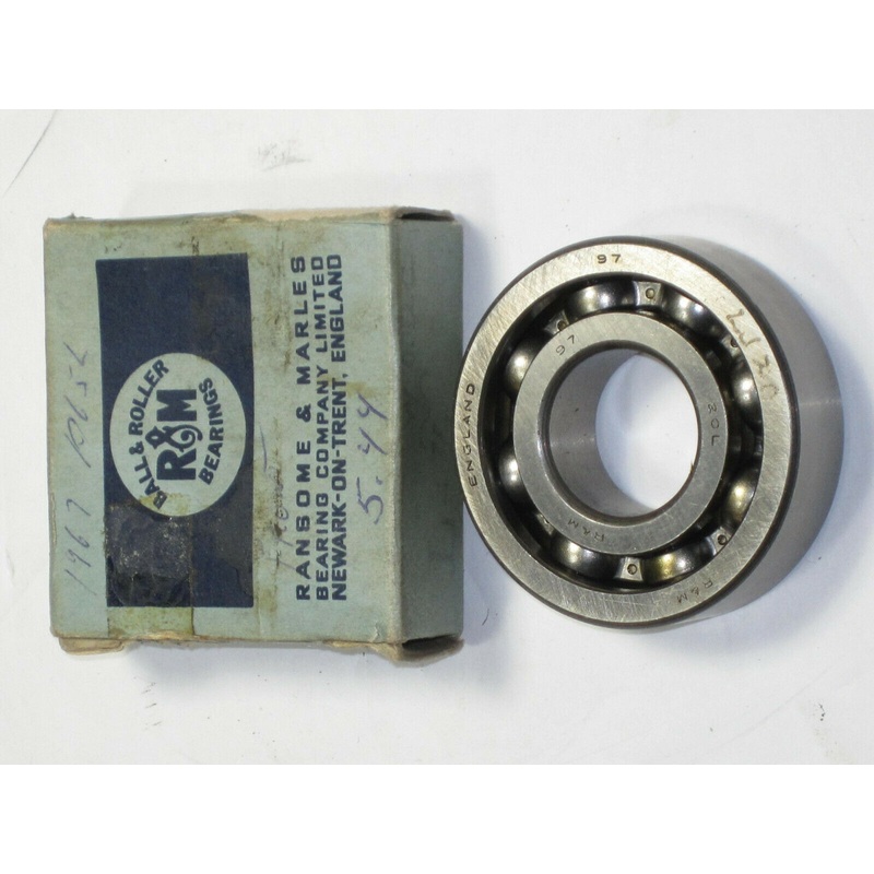 NOS R&M Wheel Bearing Triumph 37-0653 BSA WF32 37-8232 37-7042 England