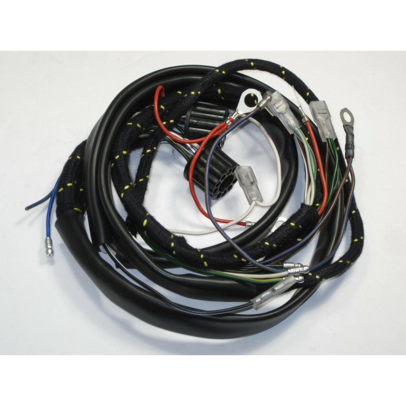 Triumph 650 Nacelle Wire harness cloth covered 1963 1964 1965 2 switches * !