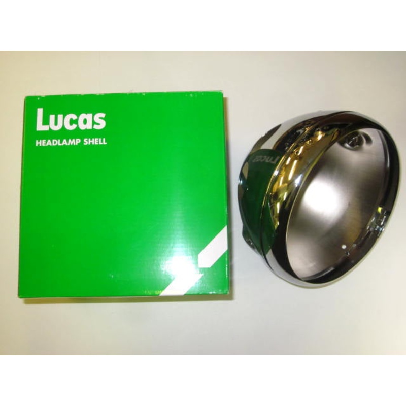 99-7098 Lucas headlight shell 1978 green box S700 Norton Commando Triumph T120