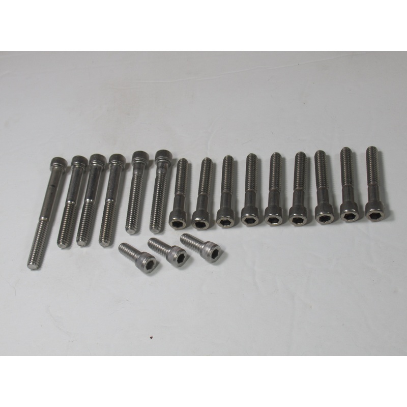BSA B50 Allen screw kit Stainless Steel 500 single SS Goldstar MX T Triumph TR5T 1971 72 73 74