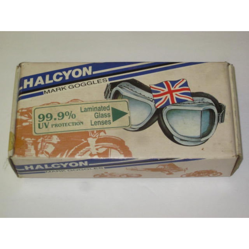 Halcyon goggles NOS New 1980s production Mark 9 Super Jet