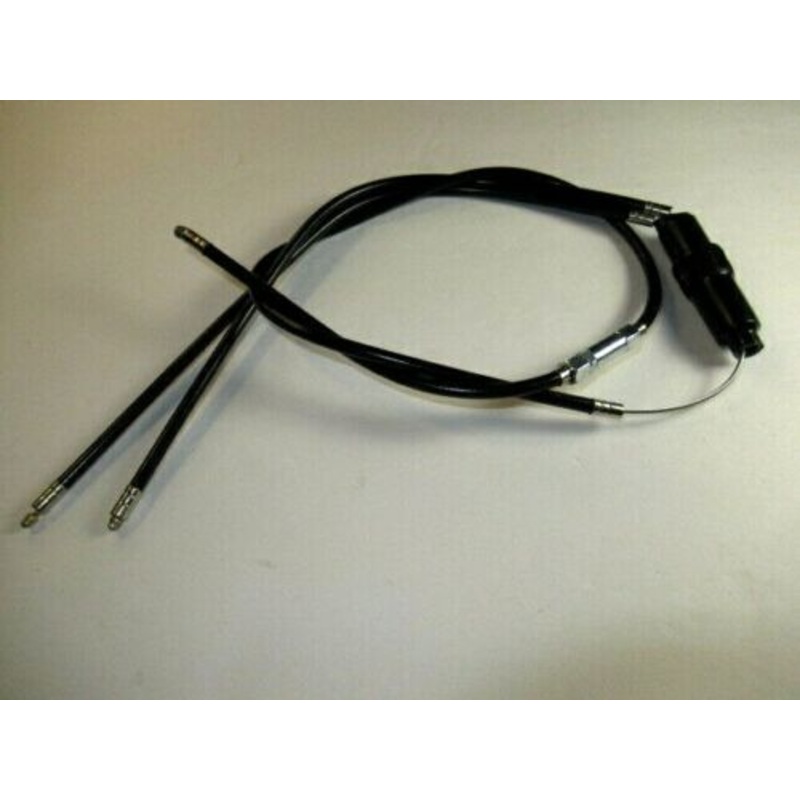 Amal Air cable set dual carb choke Triumph Norton BSA 36 T120 A65 Commando