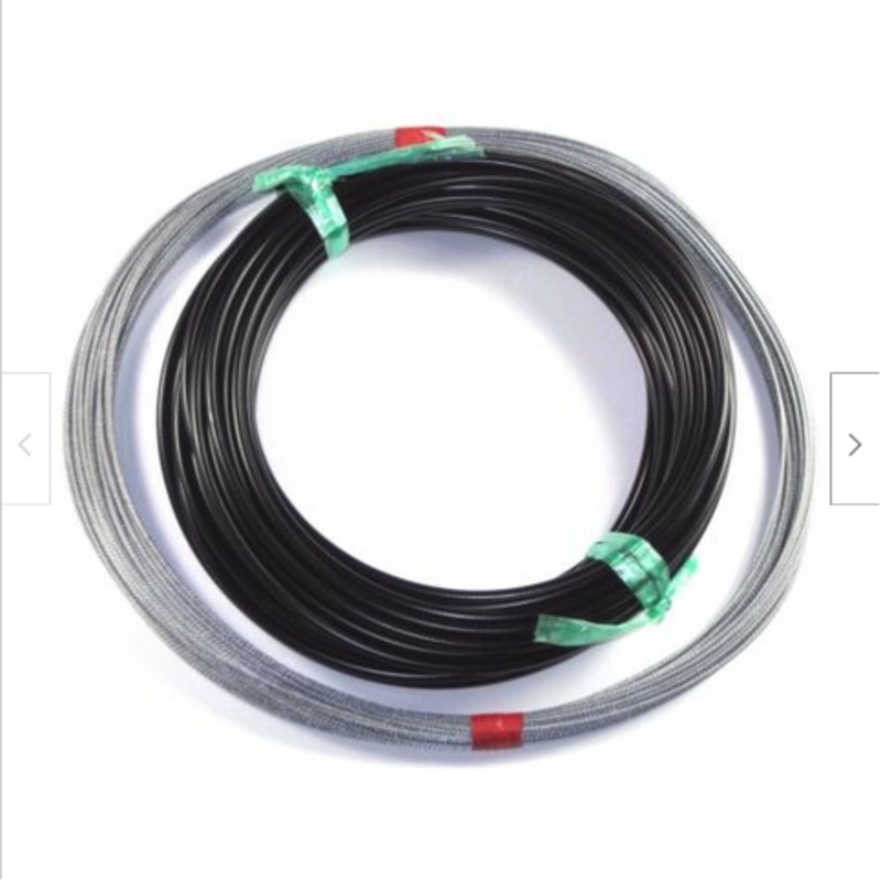 Bulk 15′ roll Throttle control Cable teflon Casing & 20′ Inner Wire motorcycle